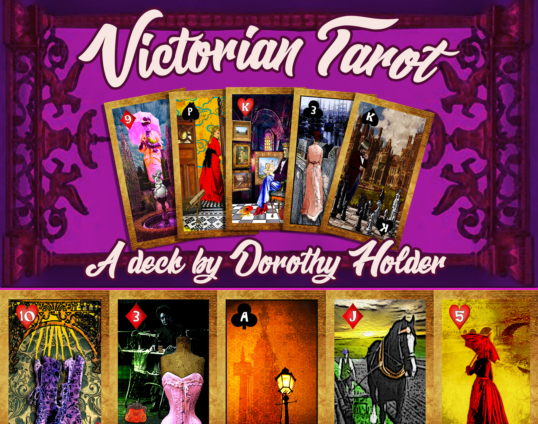 Victorian Tarot: see all the cards in the deck